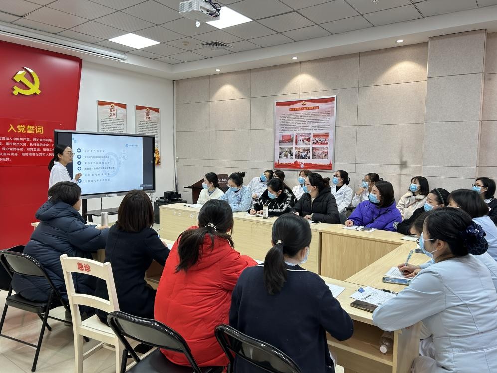 彭州市人民医院成功建立呼吸机使用工作坊